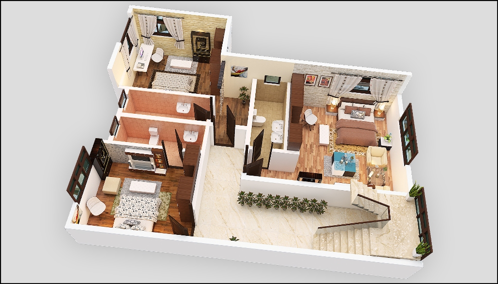 Bamburi villas floorplan