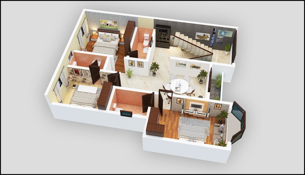 floorplan of bamburi villas