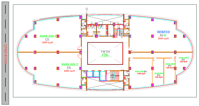 5th floor floorplan