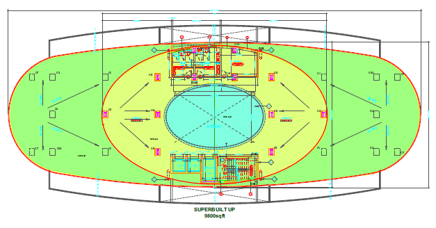 floorplanof roof top