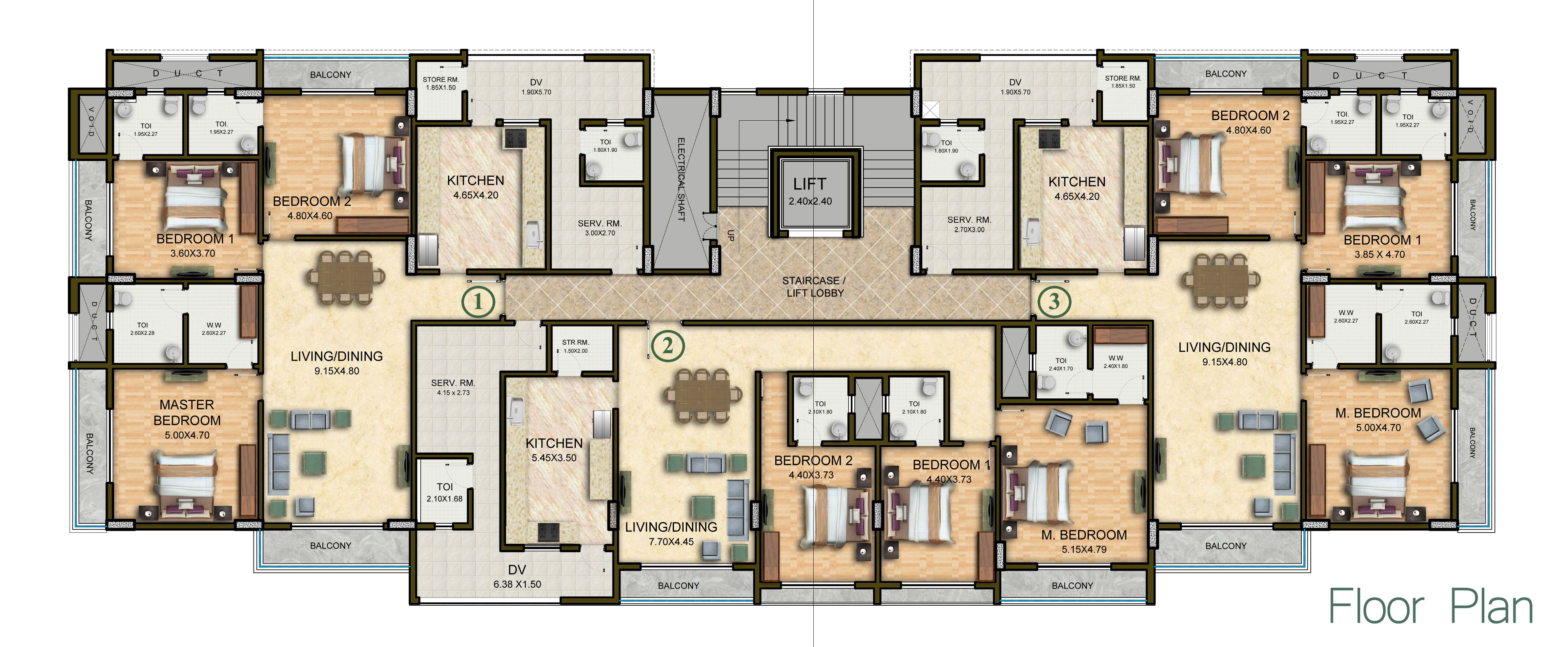 meshaal-heights floorplan