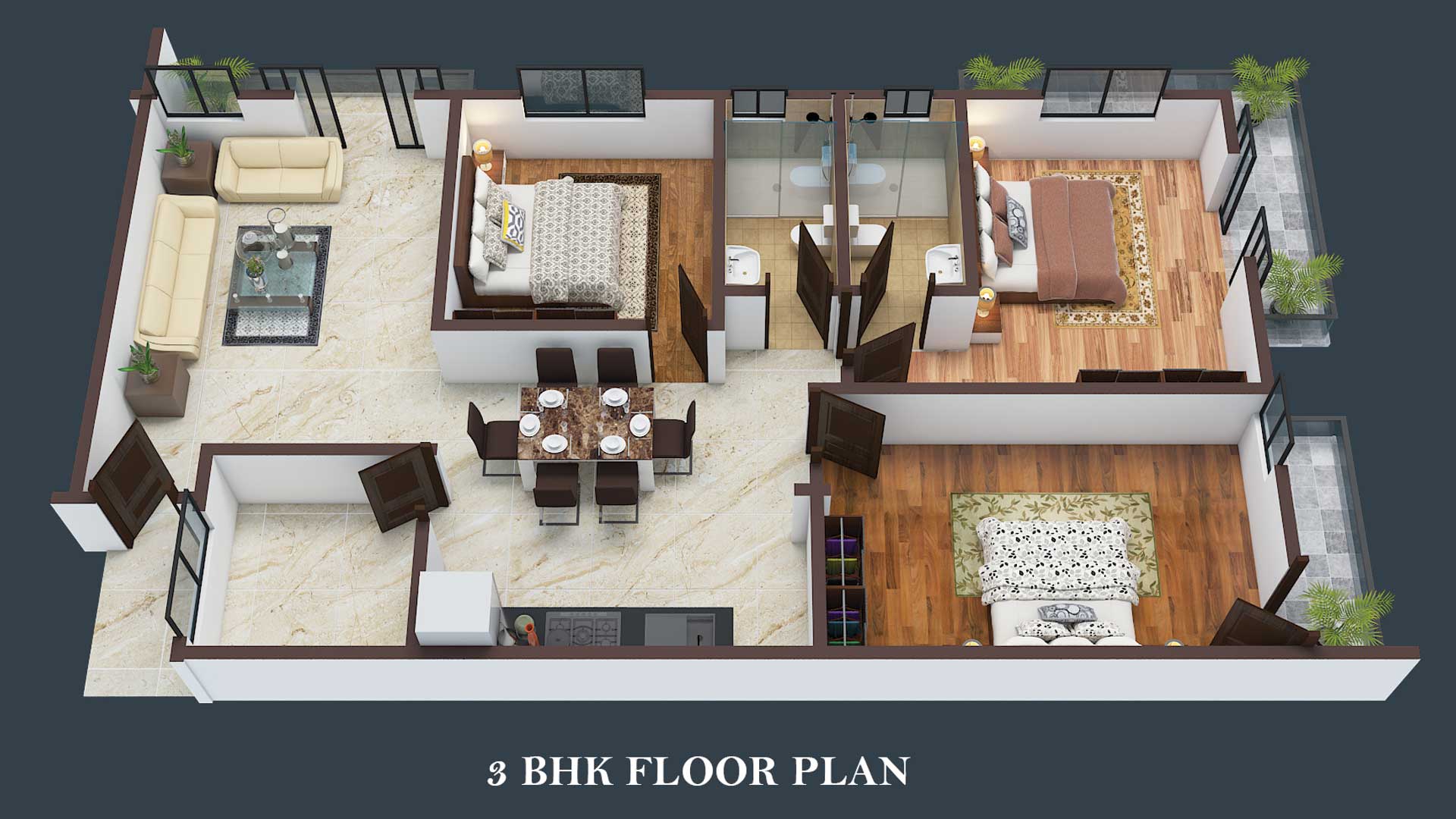 3 BHK houses in Mombasa